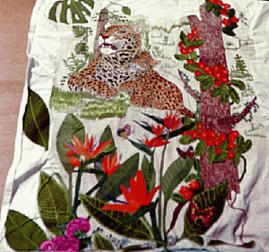 14. The process of creating the  picture The jungles